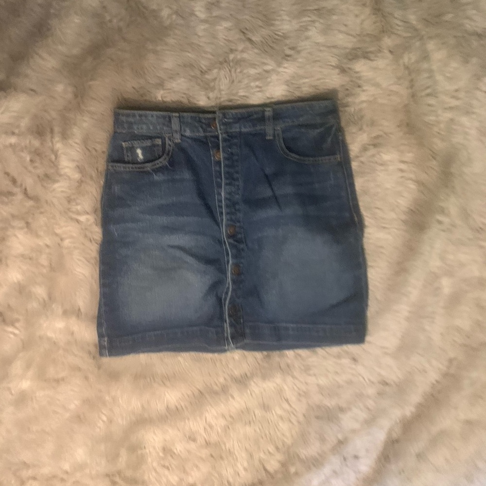 Jean skirt